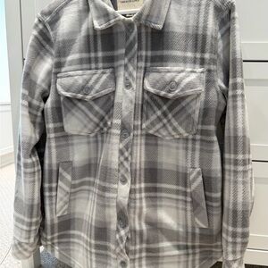 Thread & Supply Gray Plaid Jacket